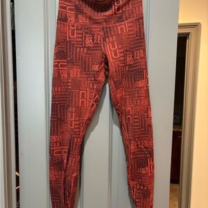 lululemon athletica Kids Graphic Red Leggings